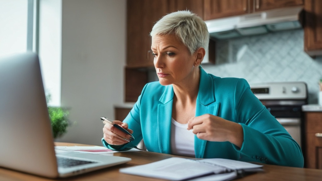 Photo cancer financial stress